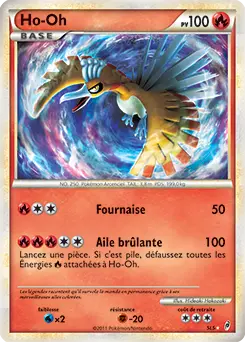 Carte Pokémon Ho-Oh #100 — L'Appel des Légendes