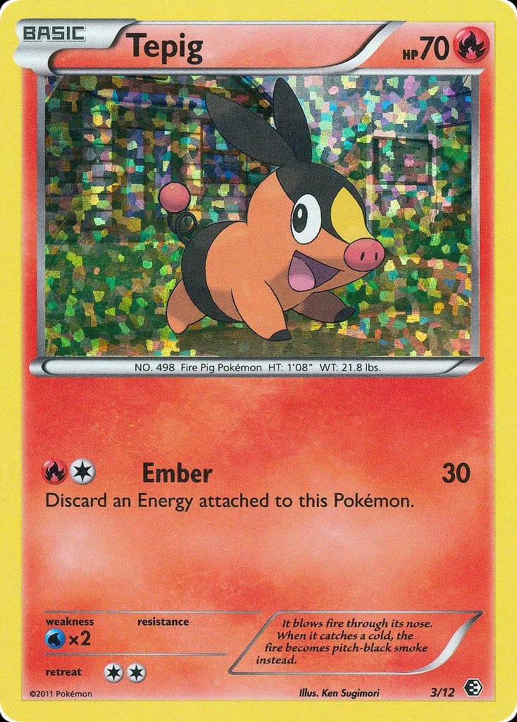 Carte Pokémon Gruikui #3 — 2011 Promo McDonald's