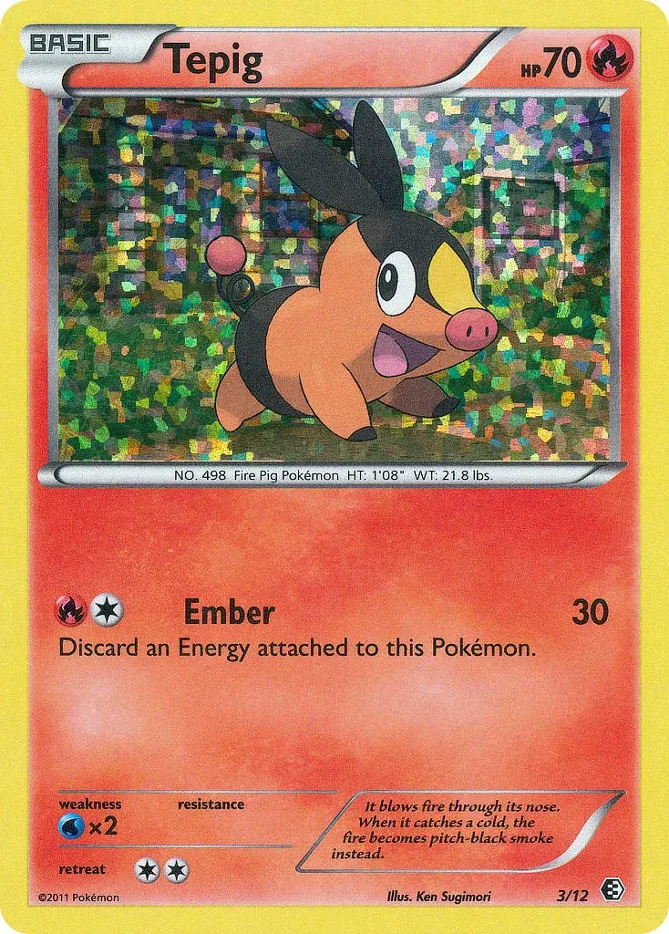 Carte Pokémon Gruikui #3 — 2011 Promo McDonald's