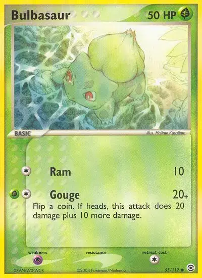 Bulbasaur #55 — FireRed & LeafGreen