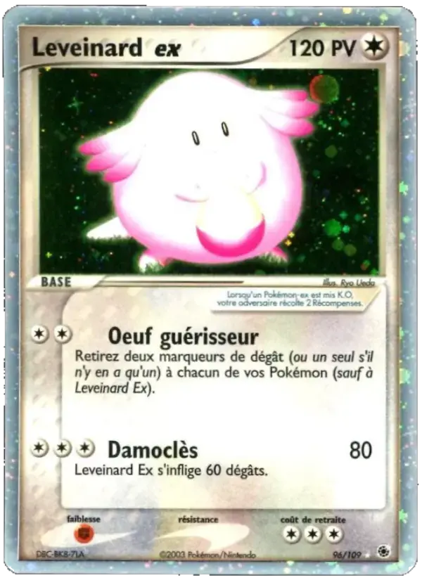 Carte Pokémon Leveinard ex #96 — Rubis & Saphir