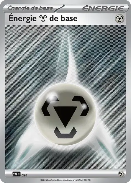 Carte Pokémon Énergie Métal #024 — Énergies Écarlate et Violet