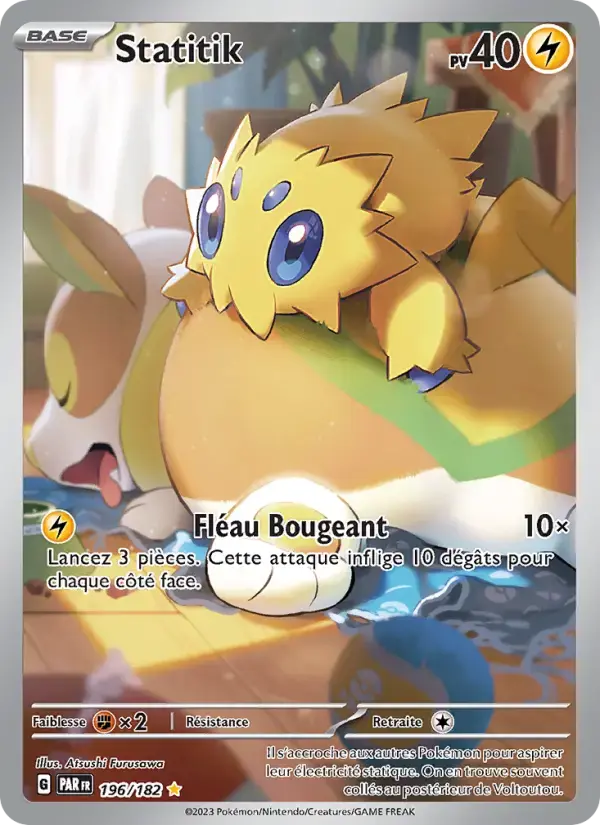 Carte Pokémon Statitik #196 — Faille Paradoxe