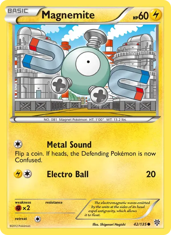 Magnemite #42 — Plasma Storm
