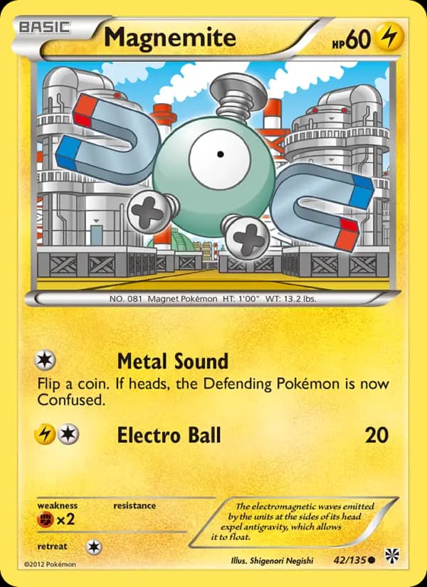 Magnemite #42 — Plasma Storm