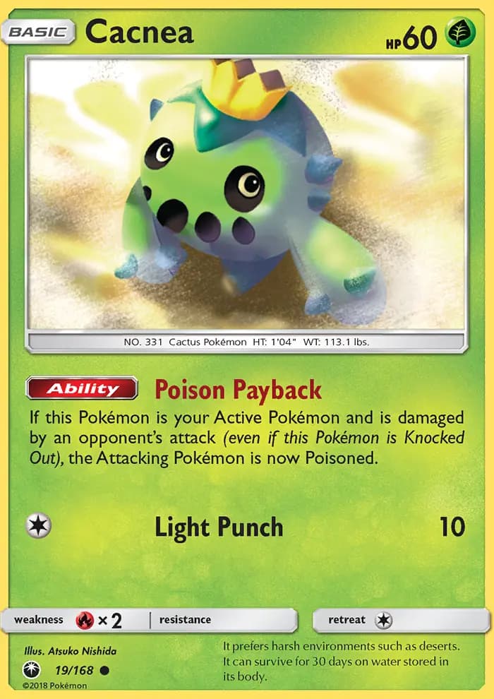 Cacnea #19 — Celestial Storm