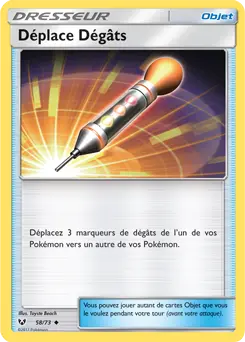 Carte Pokémon Déplace Dégâts #58 — Légendes Brillantes