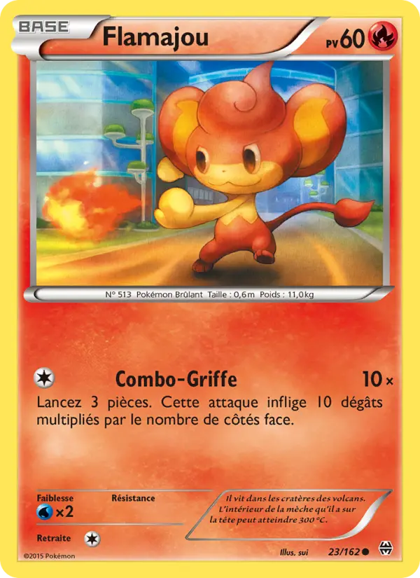Carte Pokémon Flamajou #23 — Impulsion Turbo