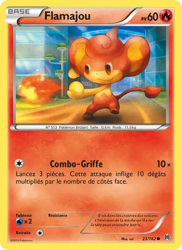 Carte Pokémon Flamajou #23 — Impulsion Turbo