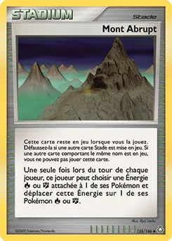 Carte Pokémon Mont Abrupt #135 — Éveil des Légendes