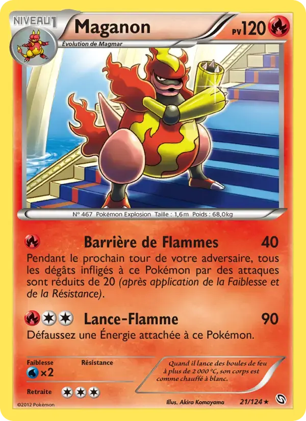 Carte Pokémon Maganon #21 — Dragons Exaltés