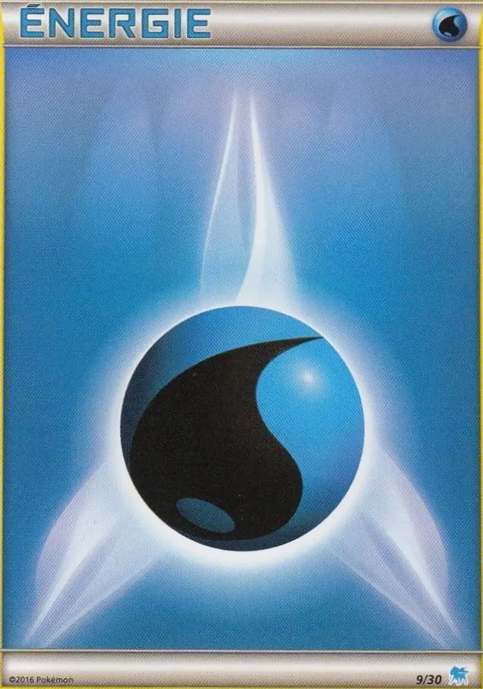 Water Energy #9 — XY Trainer Kit (Suicune)