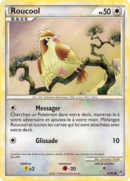 Carte Pokémon Roucool #67 — L'Appel des Légendes