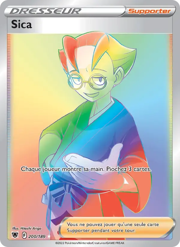 Carte Pokémon Sica #200 — Astres Radieux