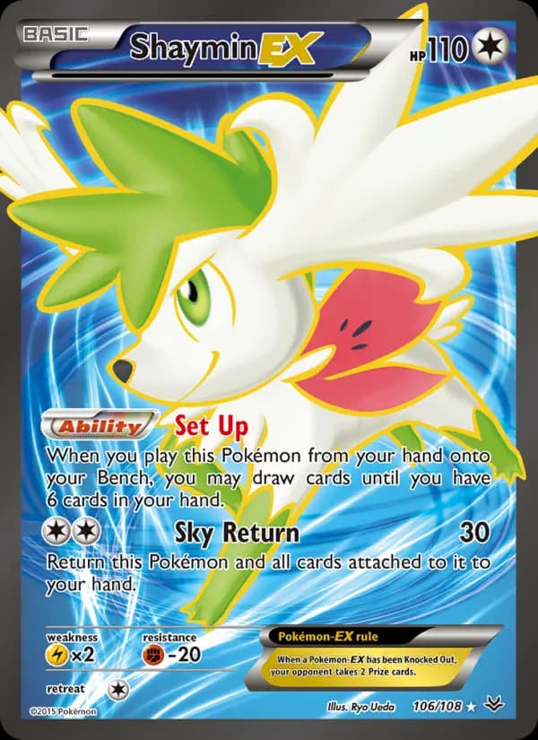 Shaymin EX #106 — Roaring Skies