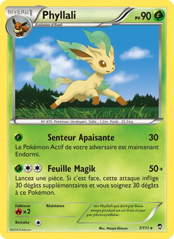 Carte Pokémon Phyllali #7 — Poings Furieux