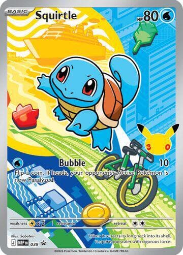 Carte Pokémon Carapuce #039 — Promos Méga-Évolution