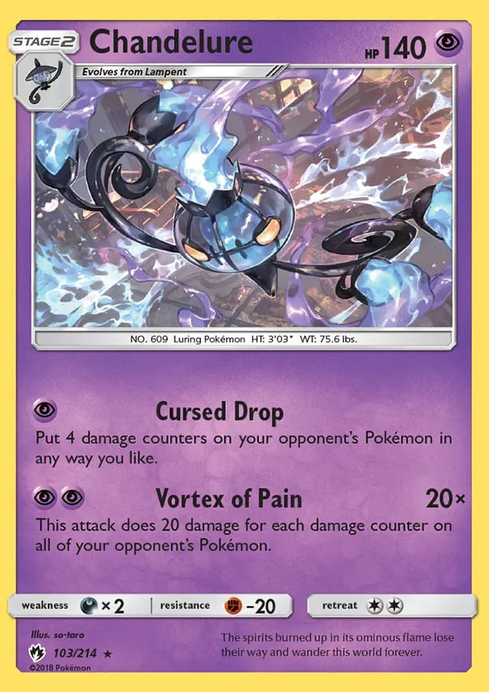 Chandelure #103 — Lost Thunder