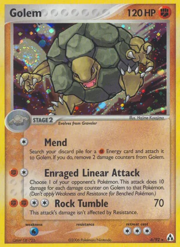 Golem #6 — Legend Maker