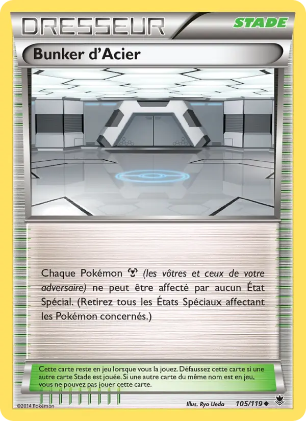 Carte Pokémon Bunker d'Acier #105 — Vigueur Spectrale