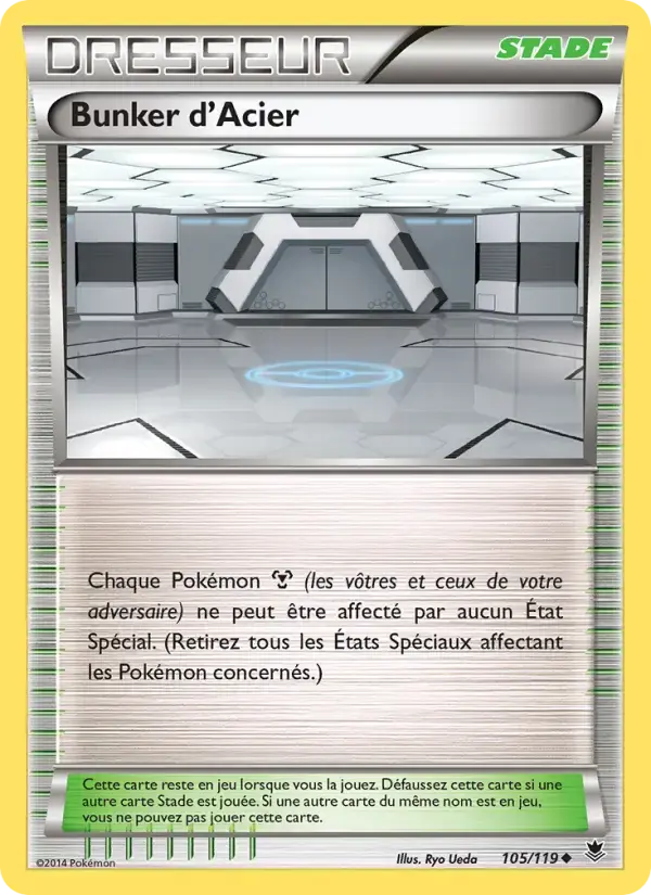 Carte Pokémon Bunker d'Acier #105 — Vigueur Spectrale