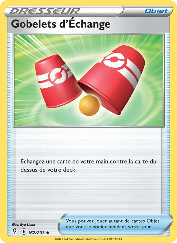 Carte Pokémon Gobelets d'Échange #162 — Évolution Céleste