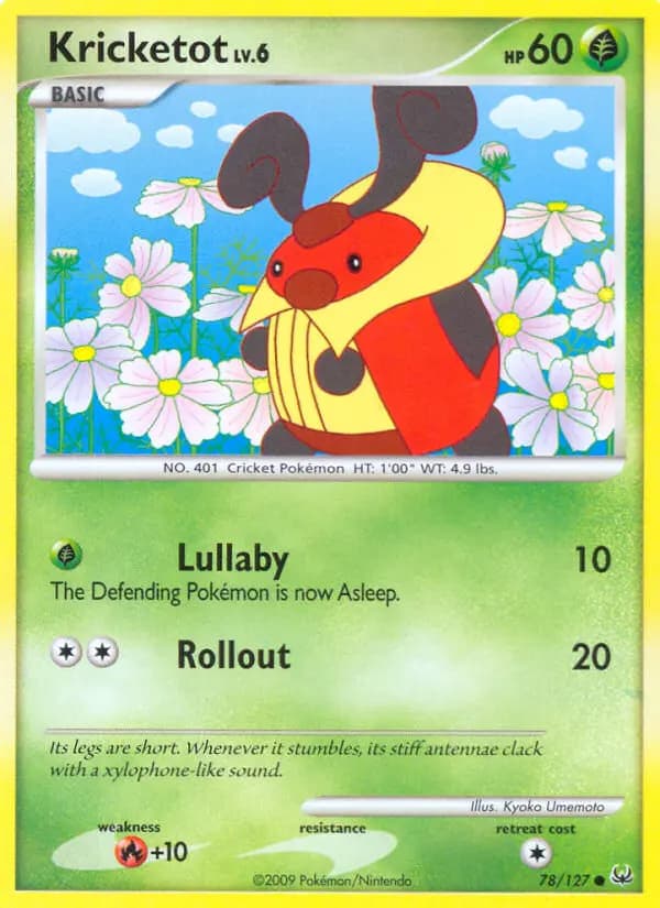Kricketot #78 — Platinum