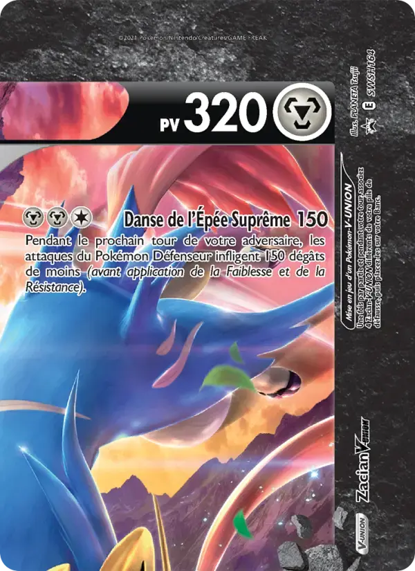 Carte Pokémon Zacian V-UNION #SWSH164 — Promos Épée et Bouclier
