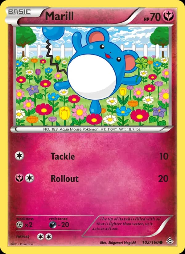 Marill #102 — Primal Clash