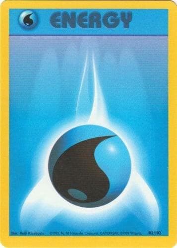 Water Energy #102 — Base Set
