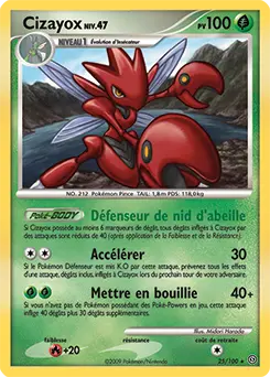 Carte Pokémon Cizayox #25 — Tempête