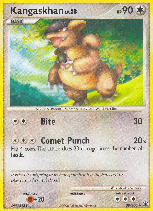Kangaskhan #38 — Majestic Dawn