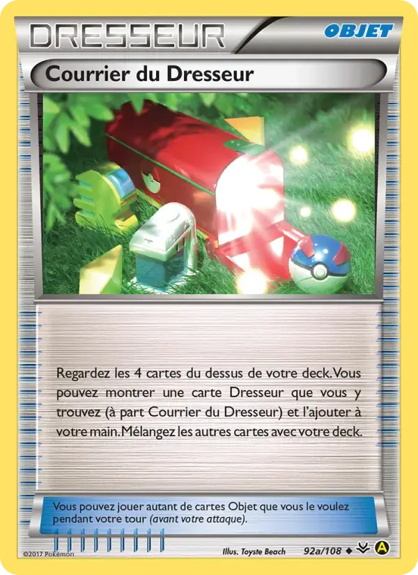 Carte Pokémon Courrier du Dresseur #92 — Ciel Rugissant