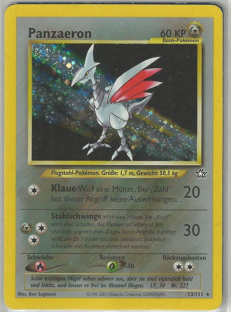 Carte Pokémon Airmure #13 — Neo Genesis