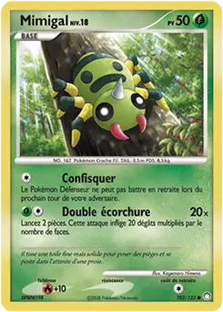 Carte Pokémon Mimigal #103 — Trésors Mystérieux