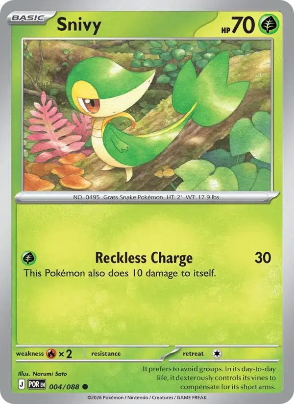 Snivy #004 — Perfect Order