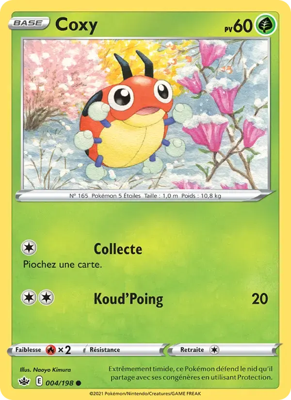 Carte Pokémon Coxy #4 — Règne de Glace