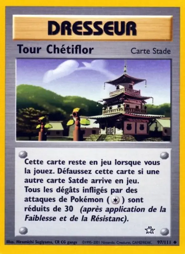 Carte Pokémon Tour Chétiflor #97 — Neo Genesis