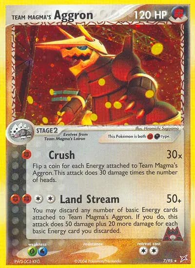 Team Magma's Aggron #7 — Team Magma vs Team Aqua