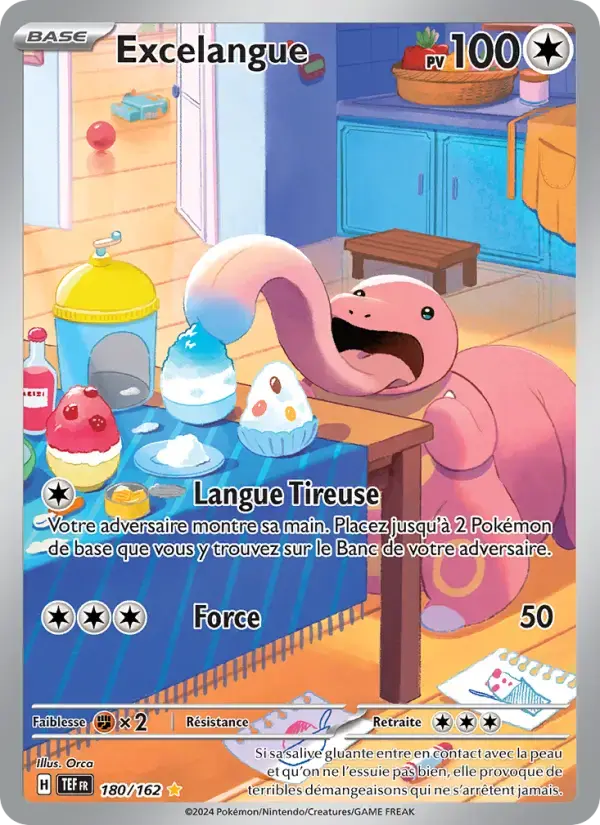 Carte Pokémon Excelangue #180 — Forces Temporelles