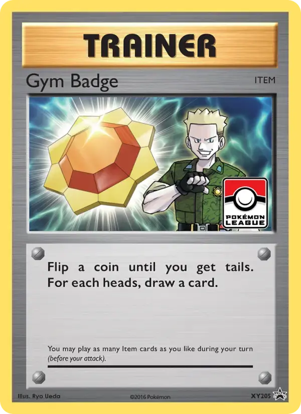 Carte Pokémon Gym Badge #XY205 — Promos X&Y
