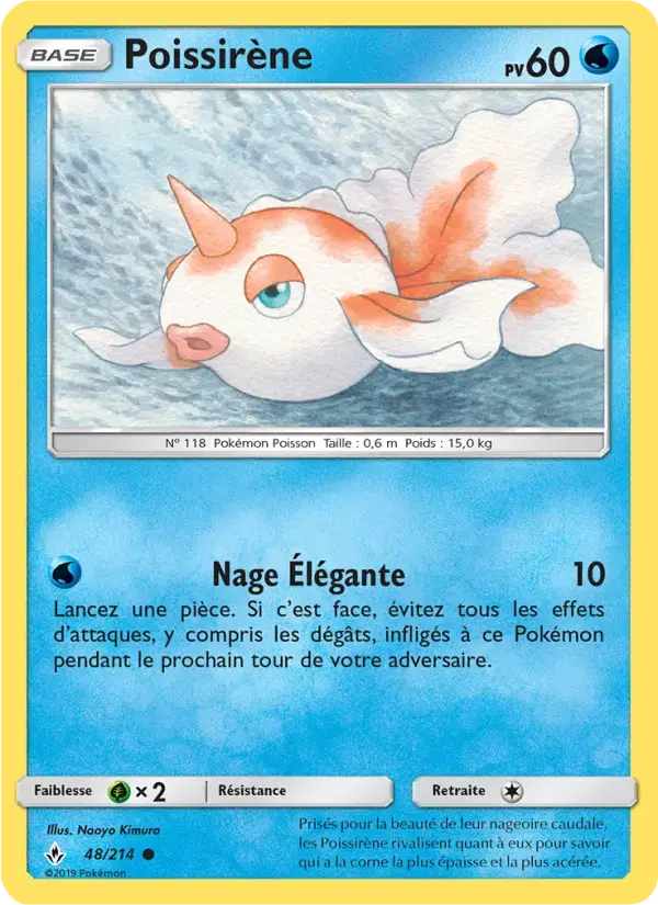 Carte Pokémon Poissirène #48 — Alliance Infaillible