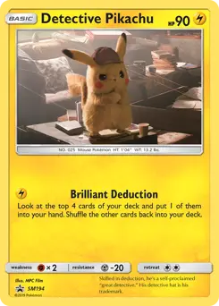 Detective Pikachu #SM194 — Sun & Moon Promos