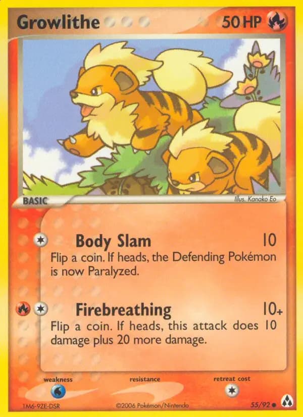 Growlithe #55 — Legend Maker