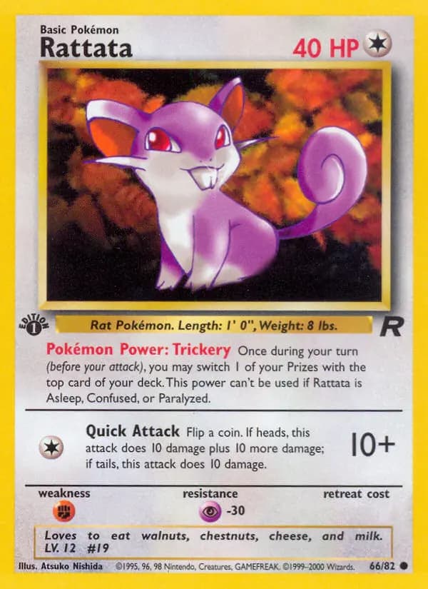 Rattata #66 — Team Rocket