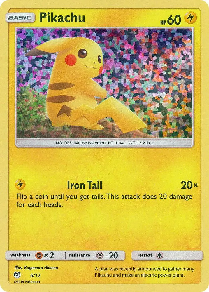 Pikachu #6 — 2019 McDonald's Collection