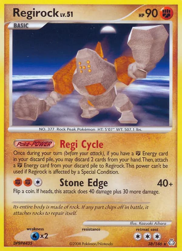 Regirock #38 — Legends Awakened
