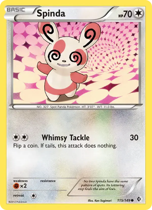 Spinda #115 — Boundaries Crossed