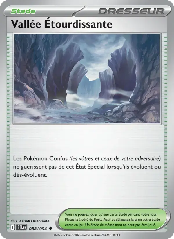 Carte Pokémon Vallée Étourdissante #088 — Flammes Fantasmagoriques