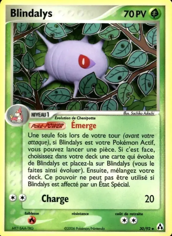 Carte Pokémon Blindalys #30 — Créateurs de Légendes